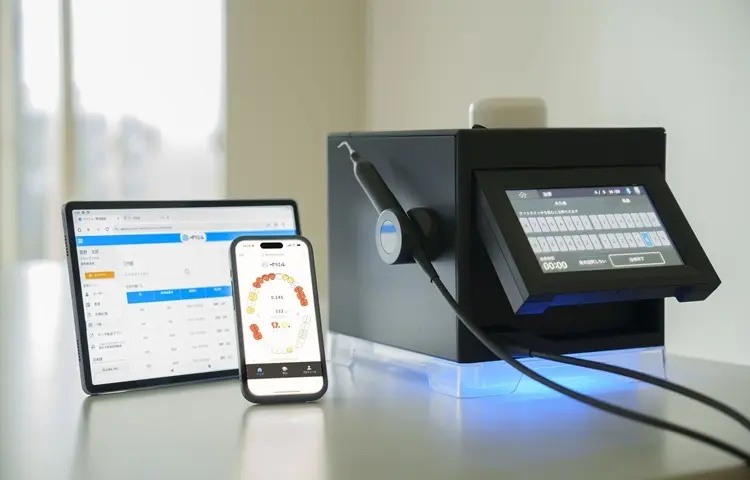 治療機器と、インターネットのサポートサイト