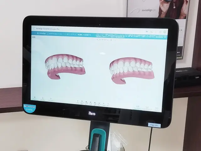 治療前と治療後を目で見て確認しながら進めます
